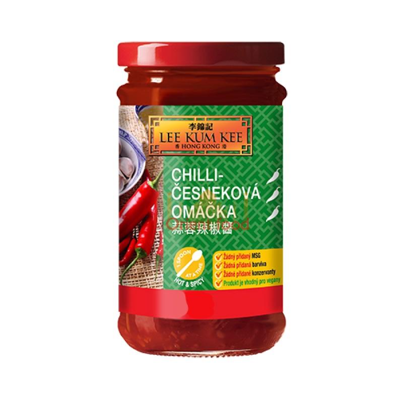 Chilli česneková omáčka 368g