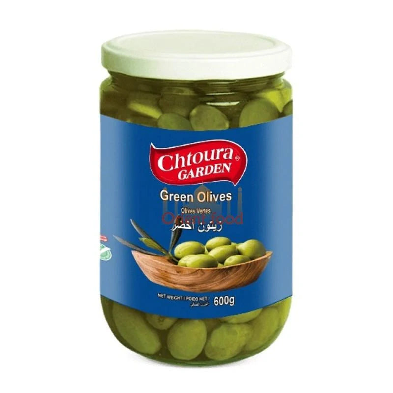 Zelené olivy 600g