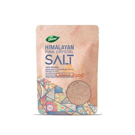 Himalájská růžová krystalická sůl Dabur 1kg