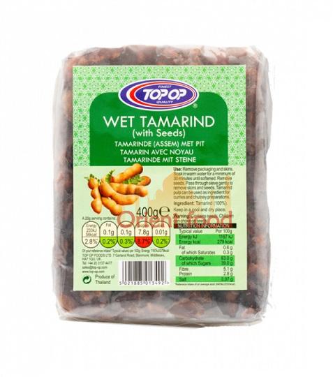 Tamarindová pasta včetně pecek 400g