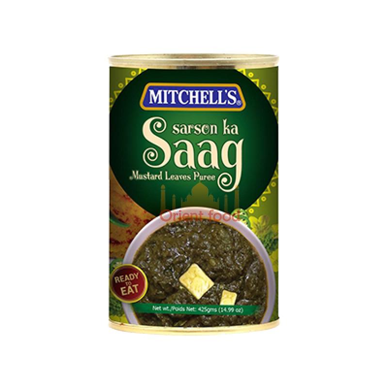 Pyré z listy hořčice 425g