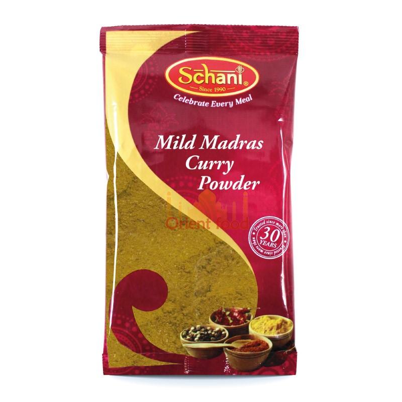 Kari madras mleté mírně pálivá 1kg