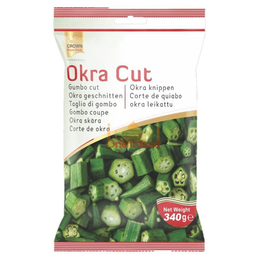 Okra mražená / krájená 340g
