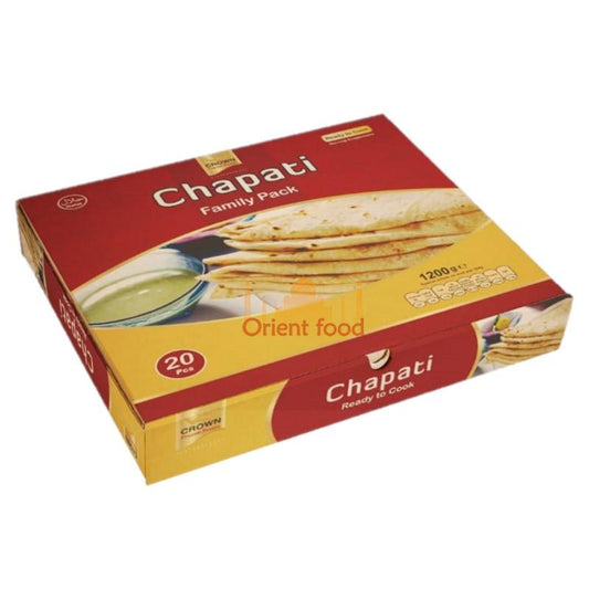 Indické placky Chapati mražené 20ks / 1,2kg