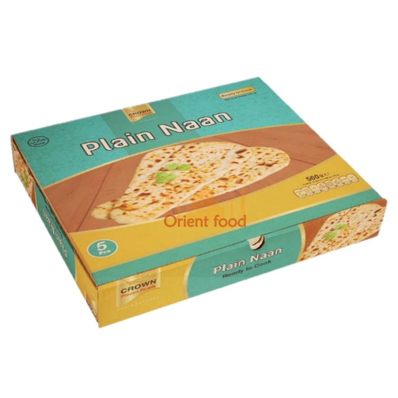Indický chlebové placky naan mražené 5ks / 500g