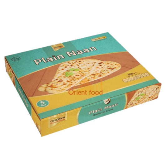 Indický chlebové placky naan mražené 5ks / 500g