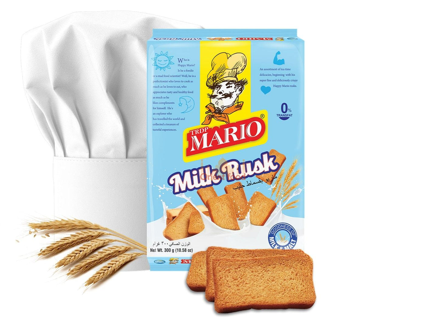 Mléčné suchary 600g