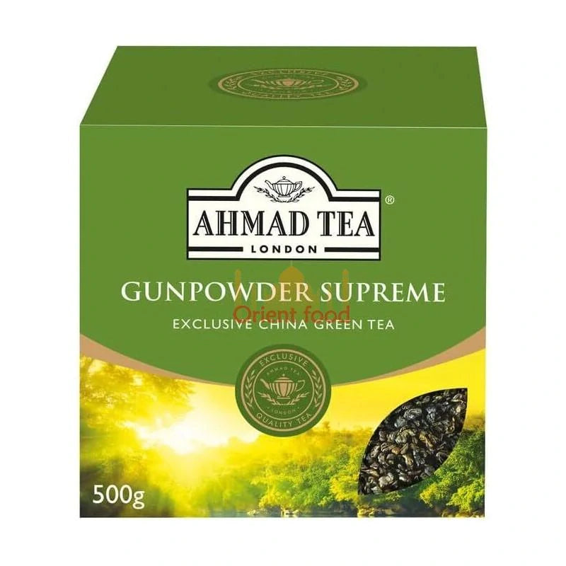 Zelený čaj Gunpowder Supreme Ahmad Tea 500g