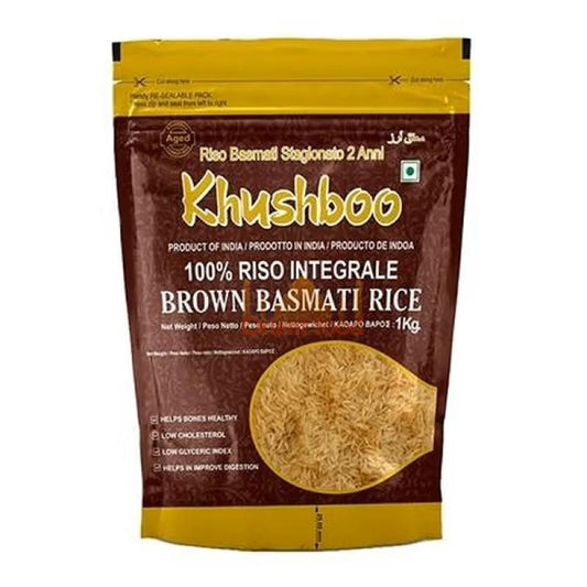Hnědá rýže Basmat Khushboo 1kg
