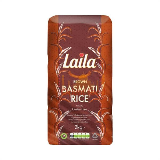 Hnědá rýže Basmat Laila 2kg