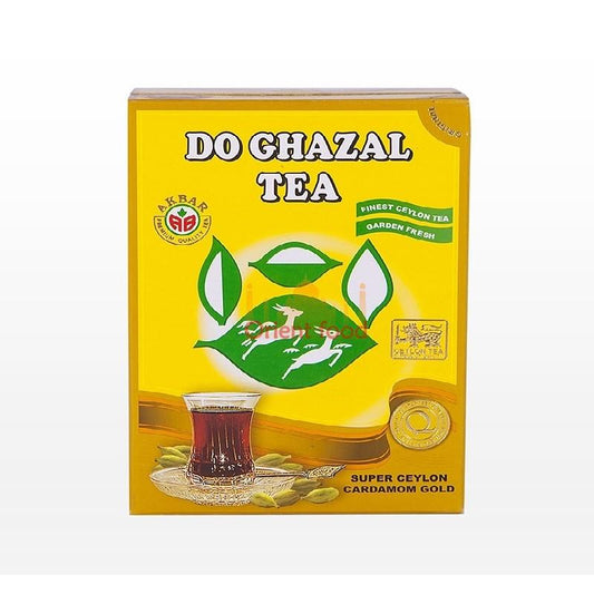 Čistý cejlonský čaj s přírodní příchutí kardamomu Do Ghazal 100 sáčků