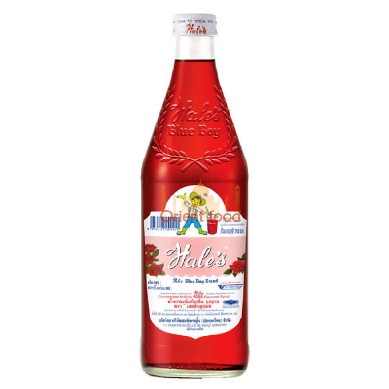 Koncentrovaný sirup s příchutí růže 710ml