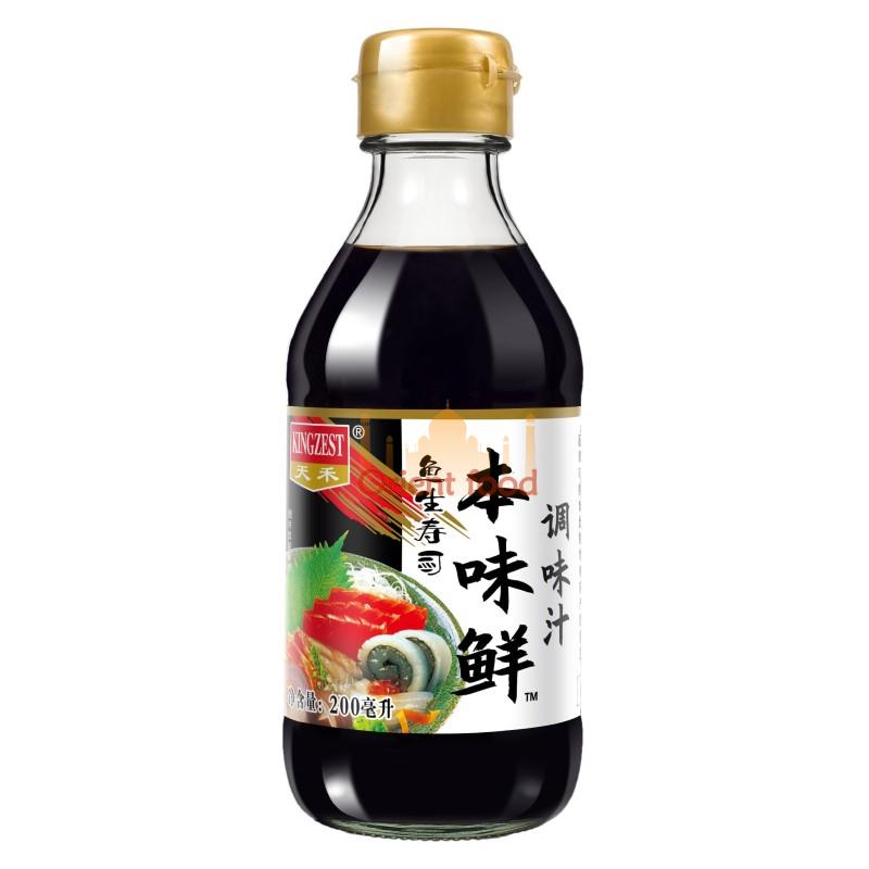 Sójová omáčka pro Sushi a Sashimi Kingzest 200ml