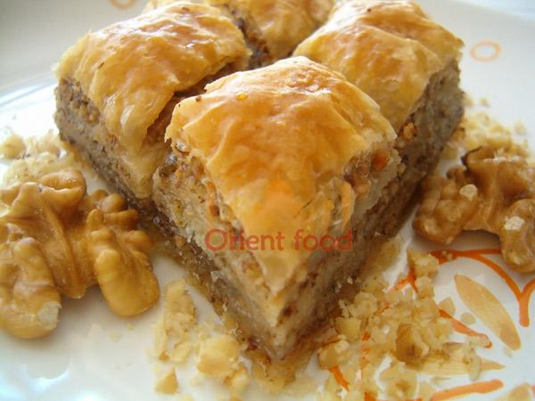 Baklava s vlašskými ořechy 9ks